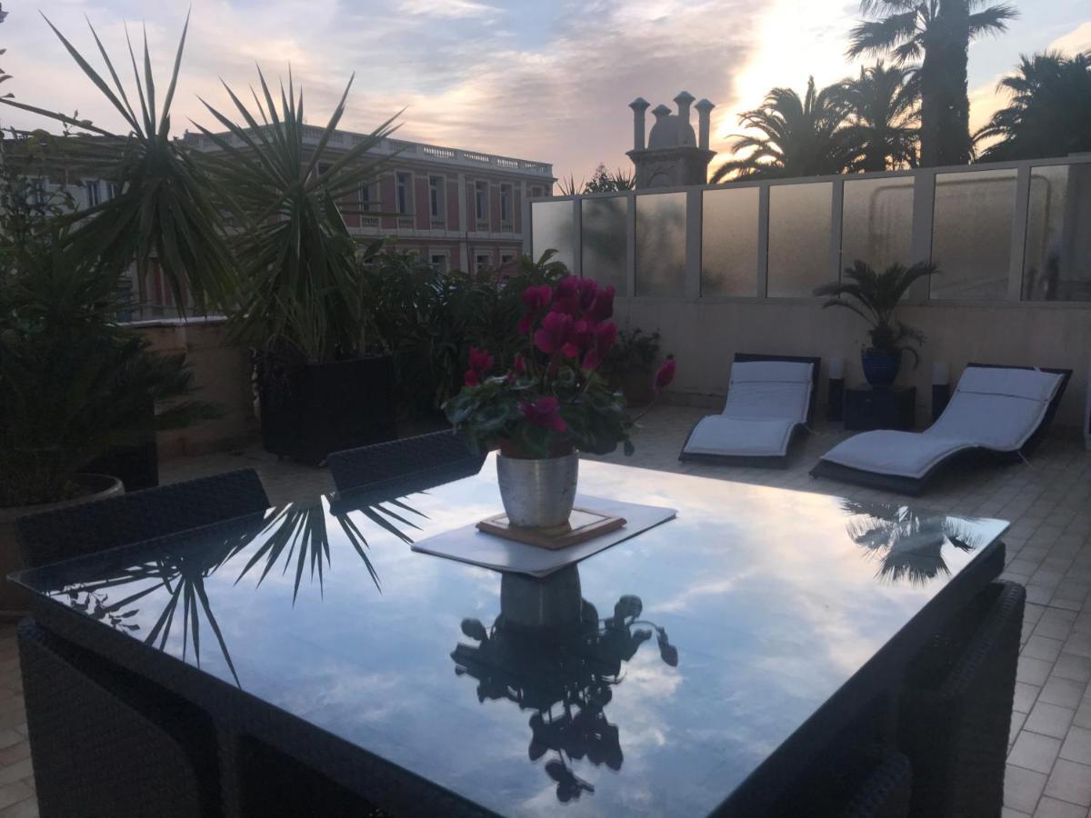 מנטון Appartement Terrasse Dans Palace Centre Ville מראה חיצוני תמונה