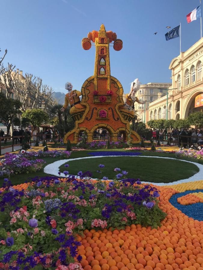 מנטון Appartement Terrasse Dans Palace Centre Ville מראה חיצוני תמונה